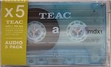 5 pack Teac MDX1 100 Type I Normal 2000 Australia