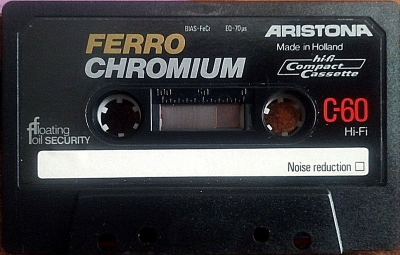 Compact Cassette: Philips Aristona - Ferro Chromium 60