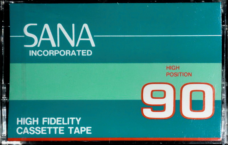 Compact Cassette Sana 90 Type I Normal Japan