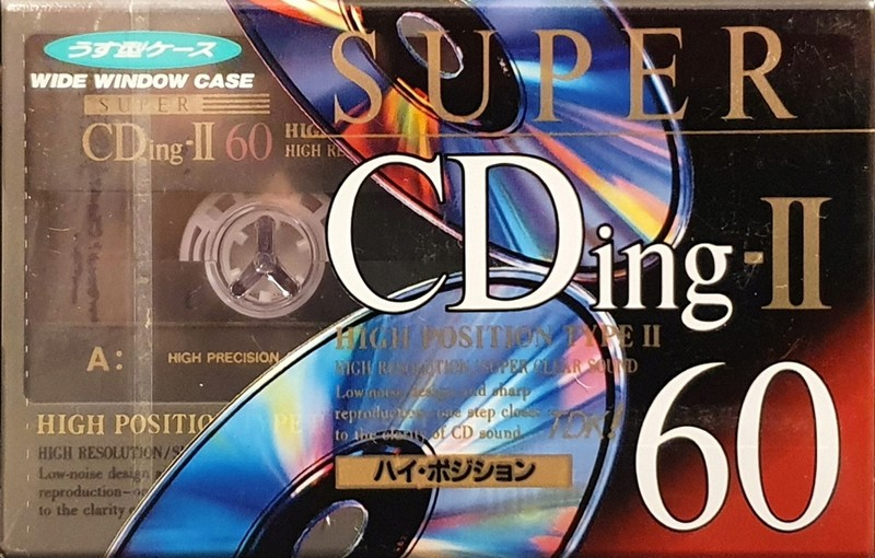 Compact Cassette: TDK  - Super CDing-II 60