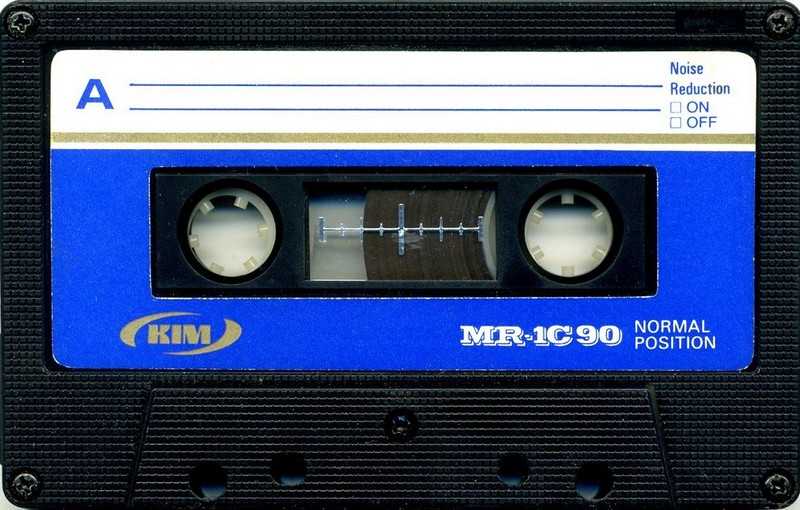 Compact Cassette Kim MR 90 "MR-1C" Type I Normal 1991 USSR