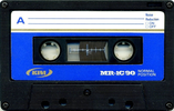 Compact Cassette Kim MR 90 "MR-1C" Type I Normal 1991 USSR