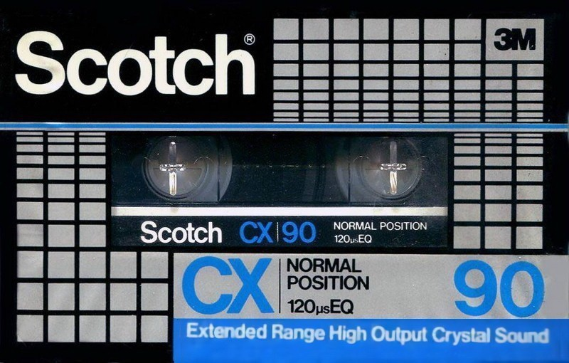 Compact Cassette: 3M Scotch - CX 90