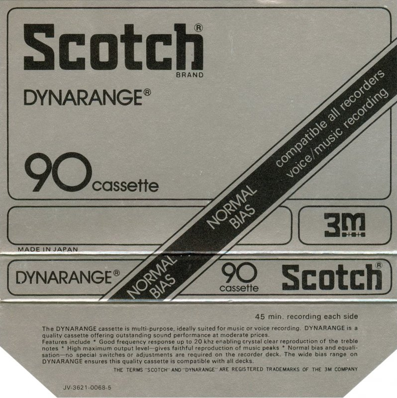 Compact Cassette: 3M Scotch - Dynarange 90