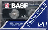Compact Cassette BASF Chrome Extra II 120 Type II Chrome 1991 Europe