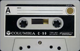 Compact Cassette Columbia TRK 90 "TRK-901" Type I Normal 1969 Japan