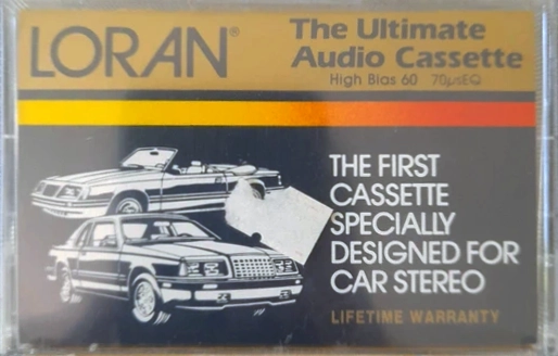 Compact Cassette Loran 60 "The Ultimate Audio Cassette" Type II Chrome 1983 USA