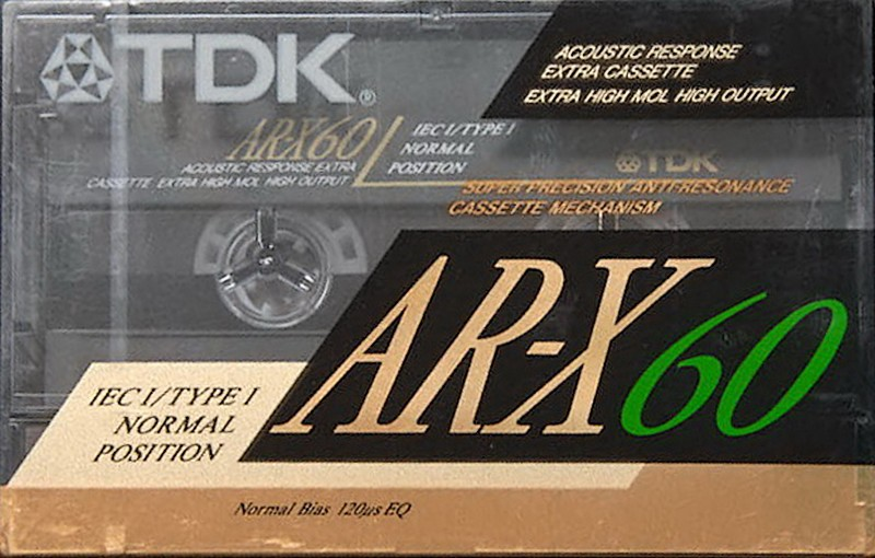 Compact Cassette: TDK  - AR-X 60