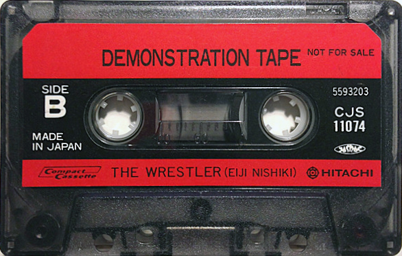 Compact Cassette Hitachi "CJS 11074" Demonstration Tape Japan