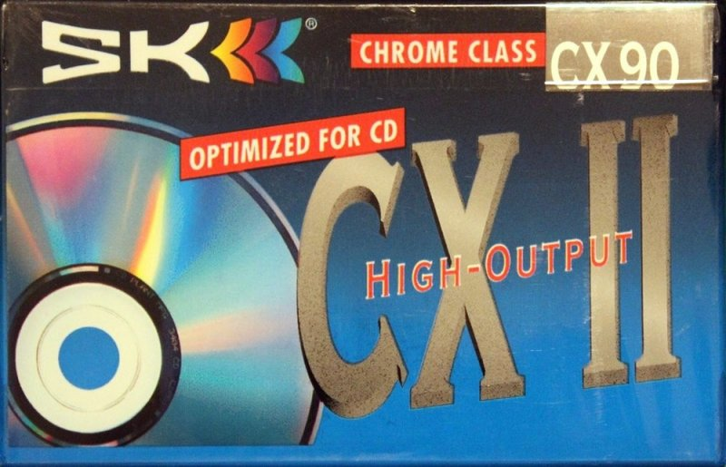 Compact Cassette: Sunkyong Magnetic Limited (SKM) SKC - CX II 90