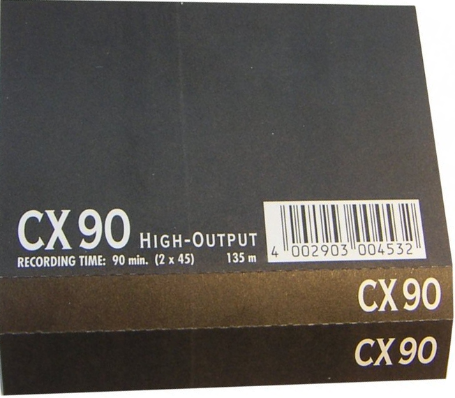 Compact Cassette: Sunkyong Magnetic Limited (SKM) SKC - CX II 90