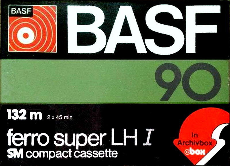 Compact Cassette: BASF  - Ferro Super LH I 90