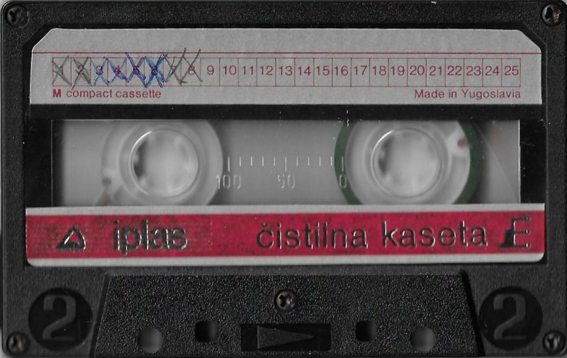 Compact Cassette Iplas Cleaning Cassette Yugoslavia