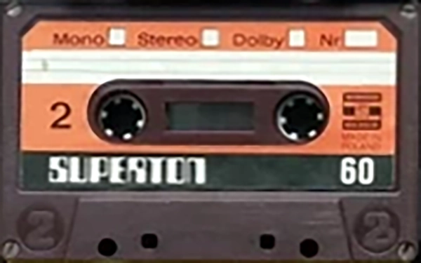 Compact Cassette Superton 60 "brown" Type I Normal 1978 Near East