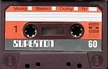 Compact Cassette Superton 60 "brown" Type I Normal 1978 Near East