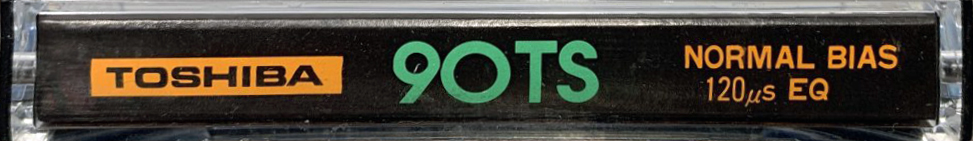 Compact Cassette Toshiba TS 90 Type I Normal 1973 Japan