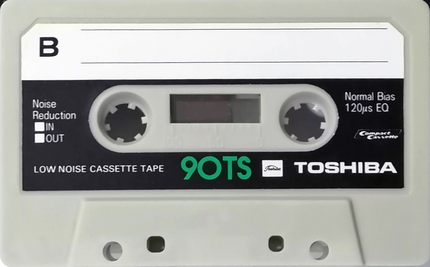 Compact Cassette Toshiba TS 90 Type I Normal 1973 Japan