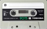 Compact Cassette Toshiba TS 90 Type I Normal 1973 Japan