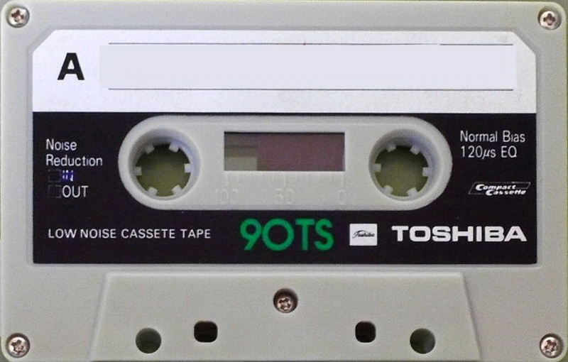 Compact Cassette Toshiba TS 90 Type I Normal 1973 Japan