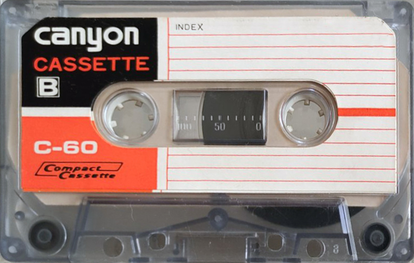 Compact Cassette Canyon 60 Type I Normal Japan