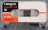Compact Cassette Canyon 60 Type I Normal Japan