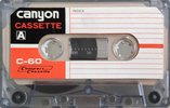 Compact Cassette Canyon 60 Type I Normal Japan