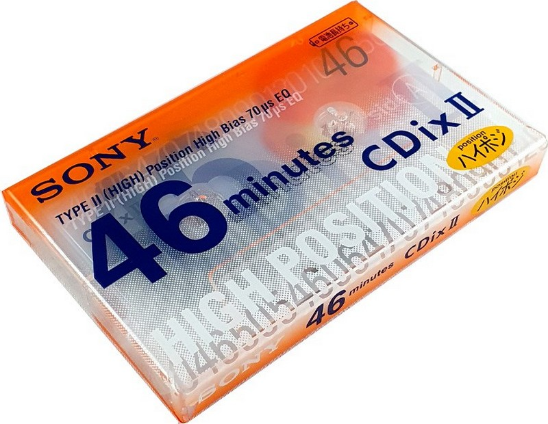 Compact Cassette: Sony  - CDix II 46