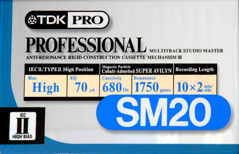 Compact Cassette: TDK  - Pro SM 20