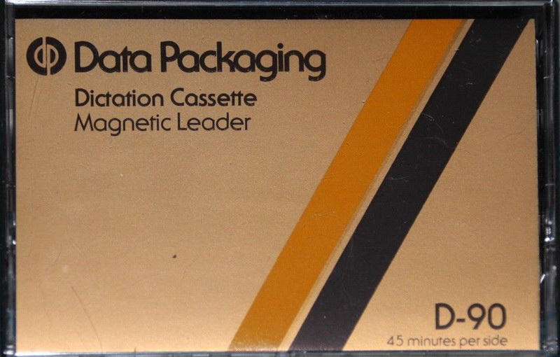 Compact Cassette Data Packaging 90 Dictating Cassette USA