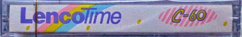 Compact Cassette Lenco Time I love music 60 Type I Normal 1986 Hong Kong