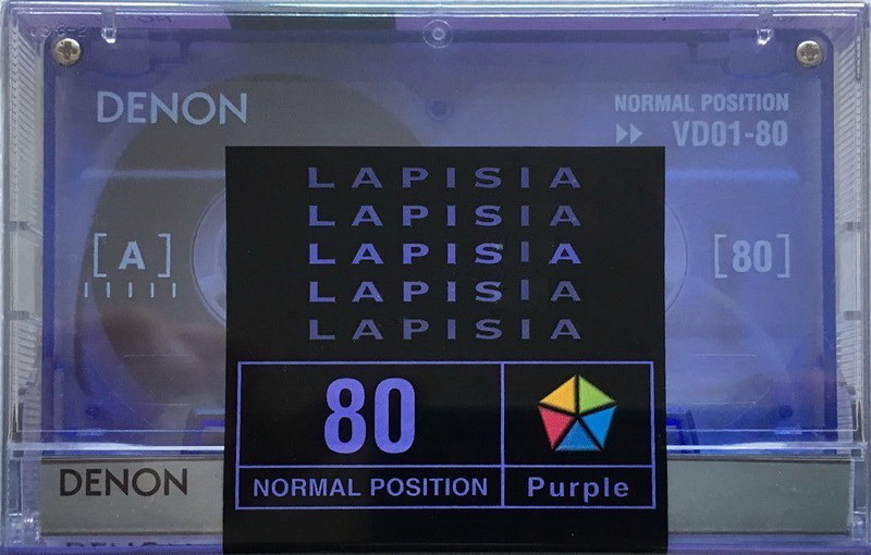 Compact Cassette: Nippon Columbia / Denon Denon - Purple 80