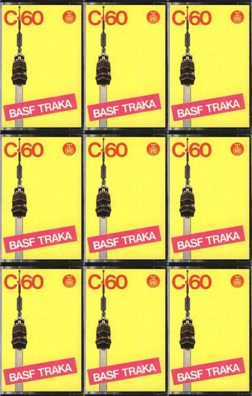 Compact Cassette PGP RTB 60 Type I Normal Yugoslavia