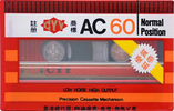 Compact Cassette CYY 60 "AC" Type I Normal China