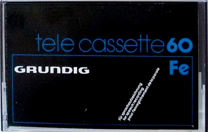 Compact Cassette:  Grundig -  60