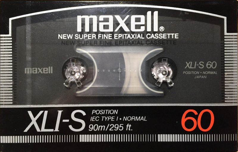 Compact Cassette: Maxell / Hitachi Maxell - XLI-S 60