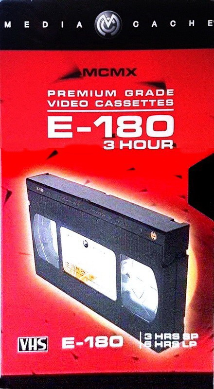 VHS, Video Home System MCMX 180 Type I Normal Australia