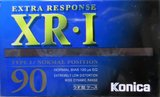 Compact Cassette Konica XR 90 "XR-I" Type I Normal 1990 Japan