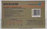 Compact Cassette Intersound CD 90 Type II Chrome 1989 Europe