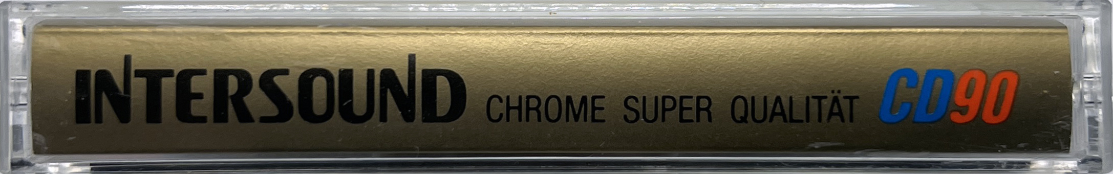Compact Cassette Intersound CD 90 Type II Chrome 1989 Europe