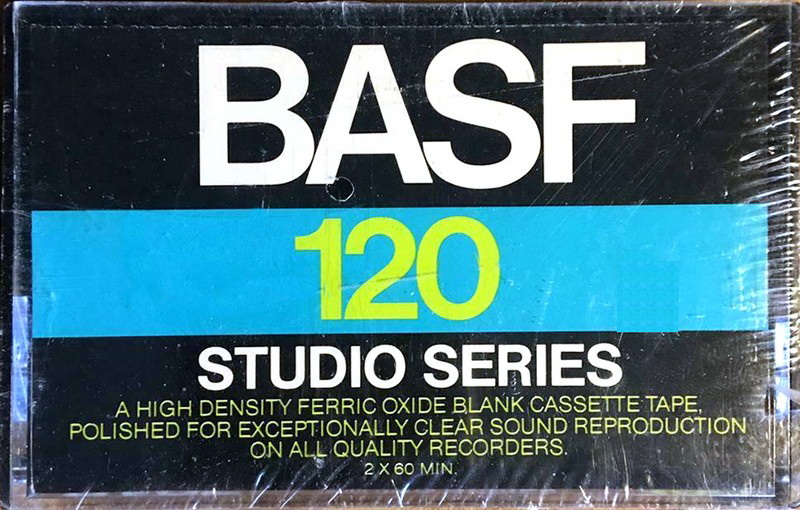 Compact Cassette BASF Studio Series 120 Type I Normal 1976 USA