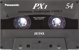 Compact Cassette Panasonic PX I 54 "RT-54PX1" Type I Normal 1994 Japan