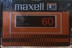 Compact Cassette Maxell LN 60 Type I Normal 1977 Europe