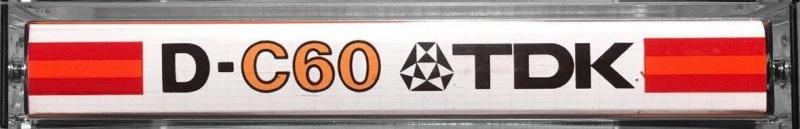 Compact Cassette TDK D 60 Type I Normal 1979 USA