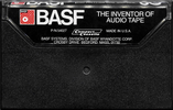 Compact Cassette BASF performance series 60 Type I Normal 1978 USA