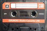Compact Cassette Grundig LHS 60 Type I Normal 1971 USA