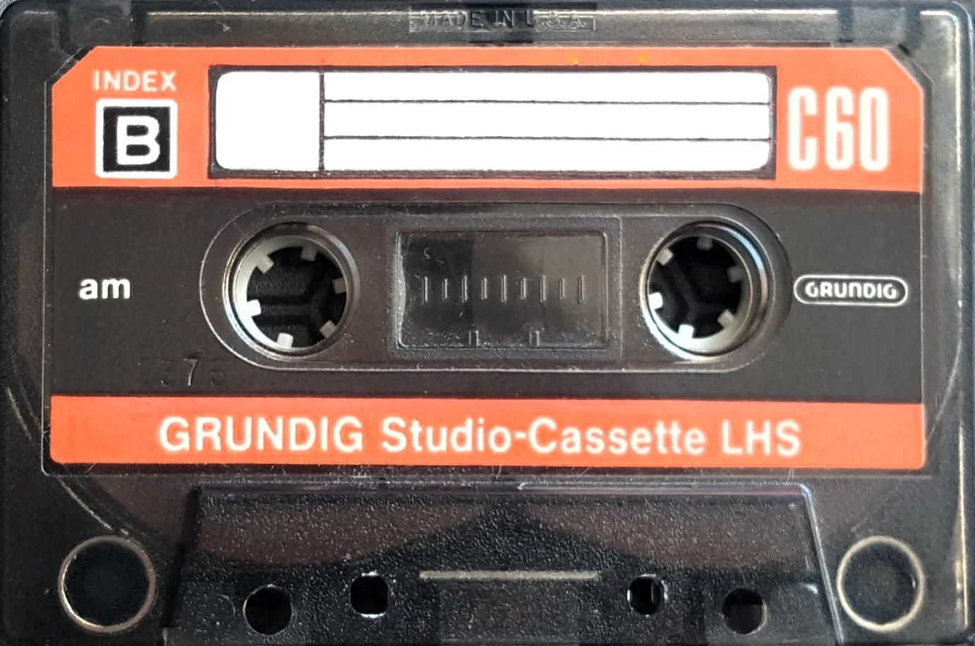 Compact Cassette Grundig LHS 60 Type I Normal 1971 USA