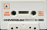Compact Cassette Universum 120 "Case Green" Type I Normal 1972 Europe