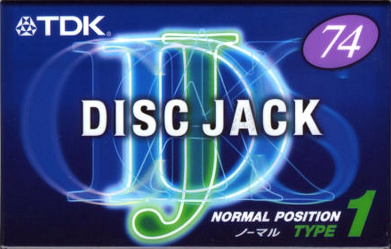 Compact Cassette TDK DJ1 Disc Jack 74 "DJ1-70F" Type I Normal 1999 Japan