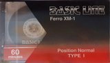 Compact Cassette Basic Line XM-1 60 Type I Normal Europe