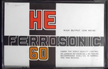 Compact Cassette Ferrosonic 60 "HE" Type I Normal 1980 Germany